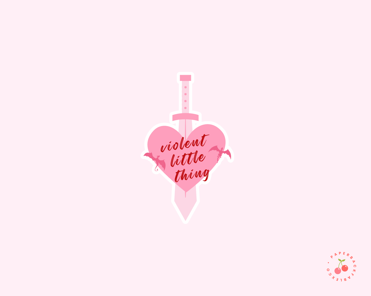 Paperback Fable & Co. - Violent Little Thing - Stickers