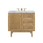 Laurent 36" Single Vanity Cabinet, Light Natural Oak