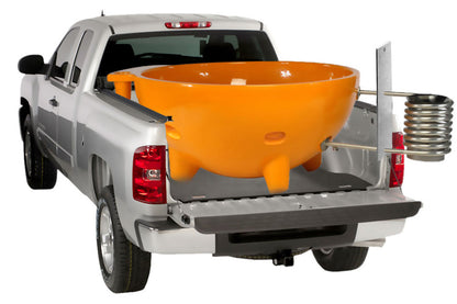 ALFI brand FireHotTub FireHotTub The Round Fire Burning Portable Outdoor Hot Bath Tub