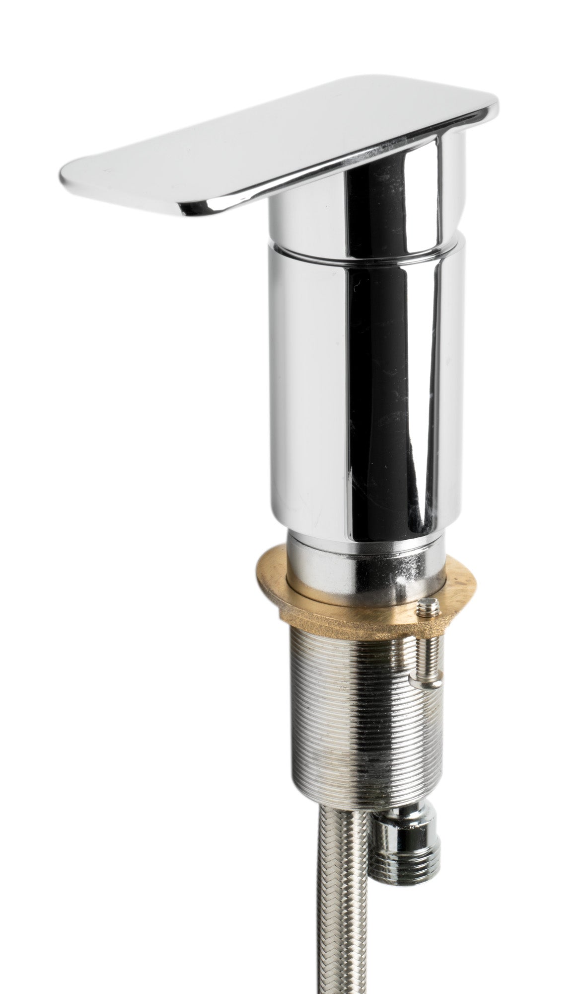 ALFI brand AB2879 Deck Mounted Tub Filler with Hand Held Showerhead