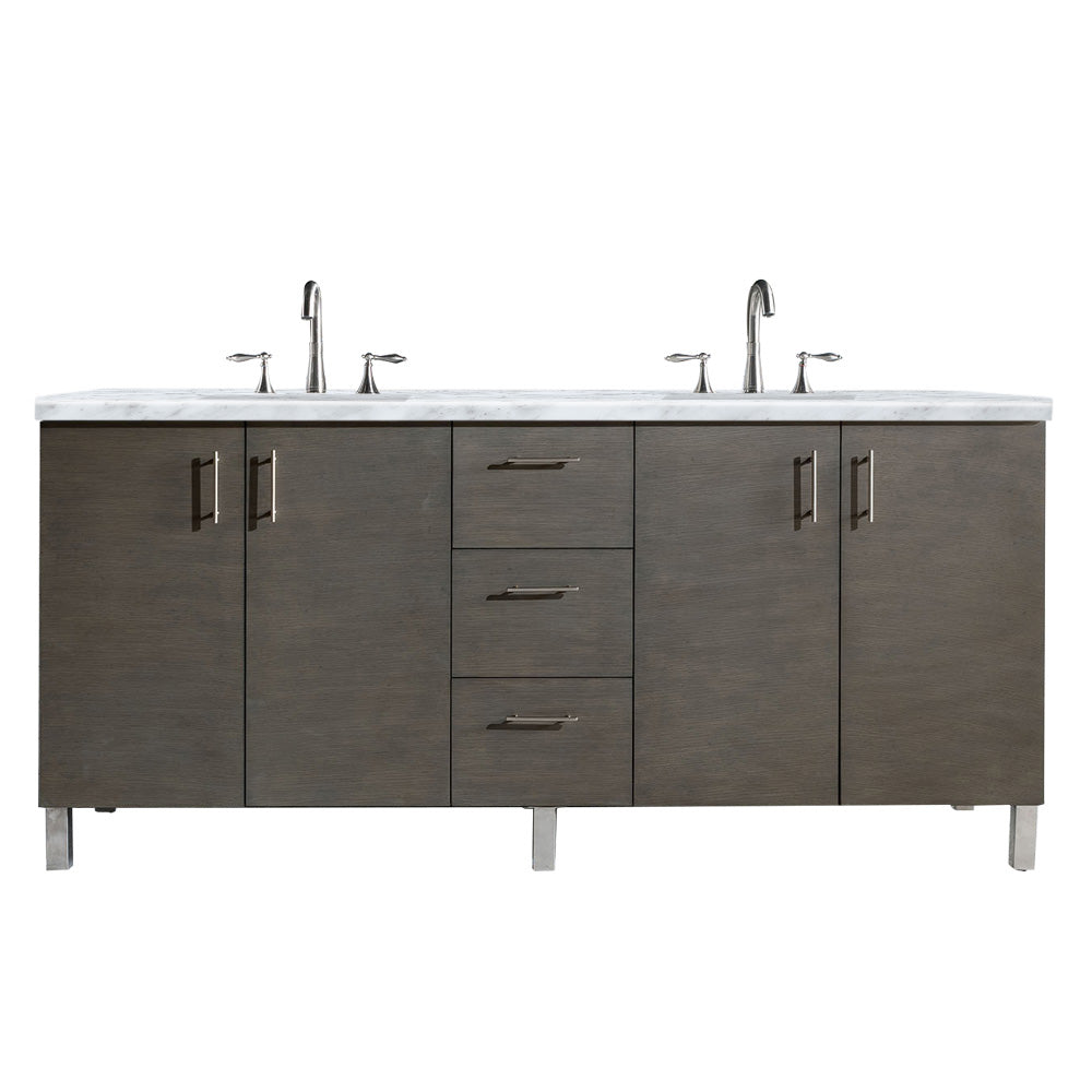 Metropolitan 72" Double Vanity Cabinet
