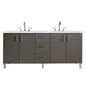 Metropolitan 72" Double Vanity Cabinet