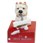 Westie with Bone Ornament