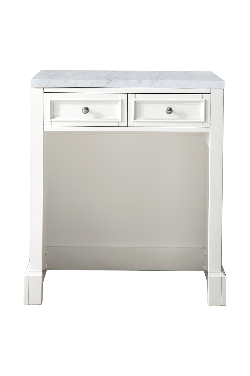 De Soto 30" Countertop Unit, Bright White