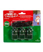 Triple Twirl-It USB Christmas tree decoration kit packaging with green lights and red label.