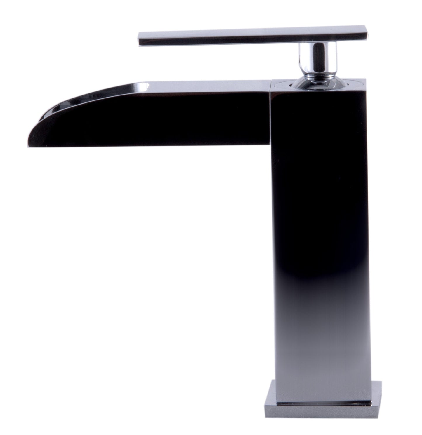 ALFI brand AB1598 ASingle Hole Waterfall Bathroom Faucet