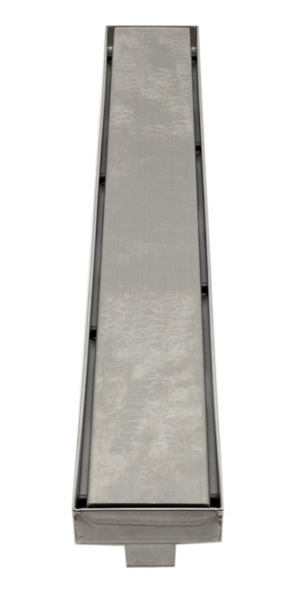 ALFI brand  ABLD36B-BSS 36" Modern Brushed Stainless Steel Linear Shower Drain with Solid Cover