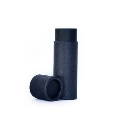 .3 ounce / 8.5 g Matte Black Lip Balm Tubes