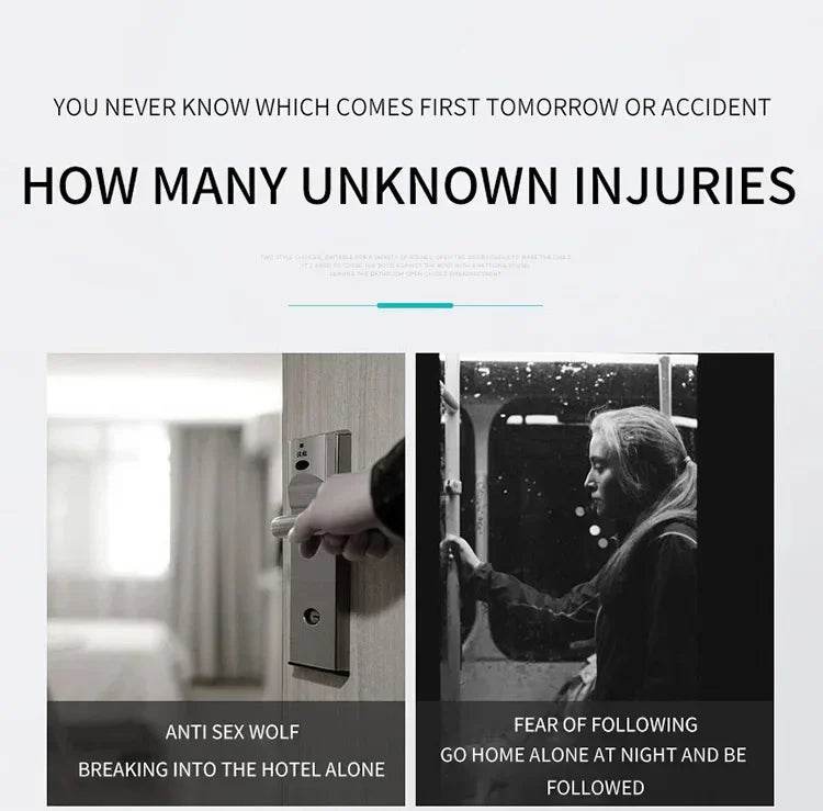 Portable Door Lock Travel Lock Anti-Theft Hotel Lock