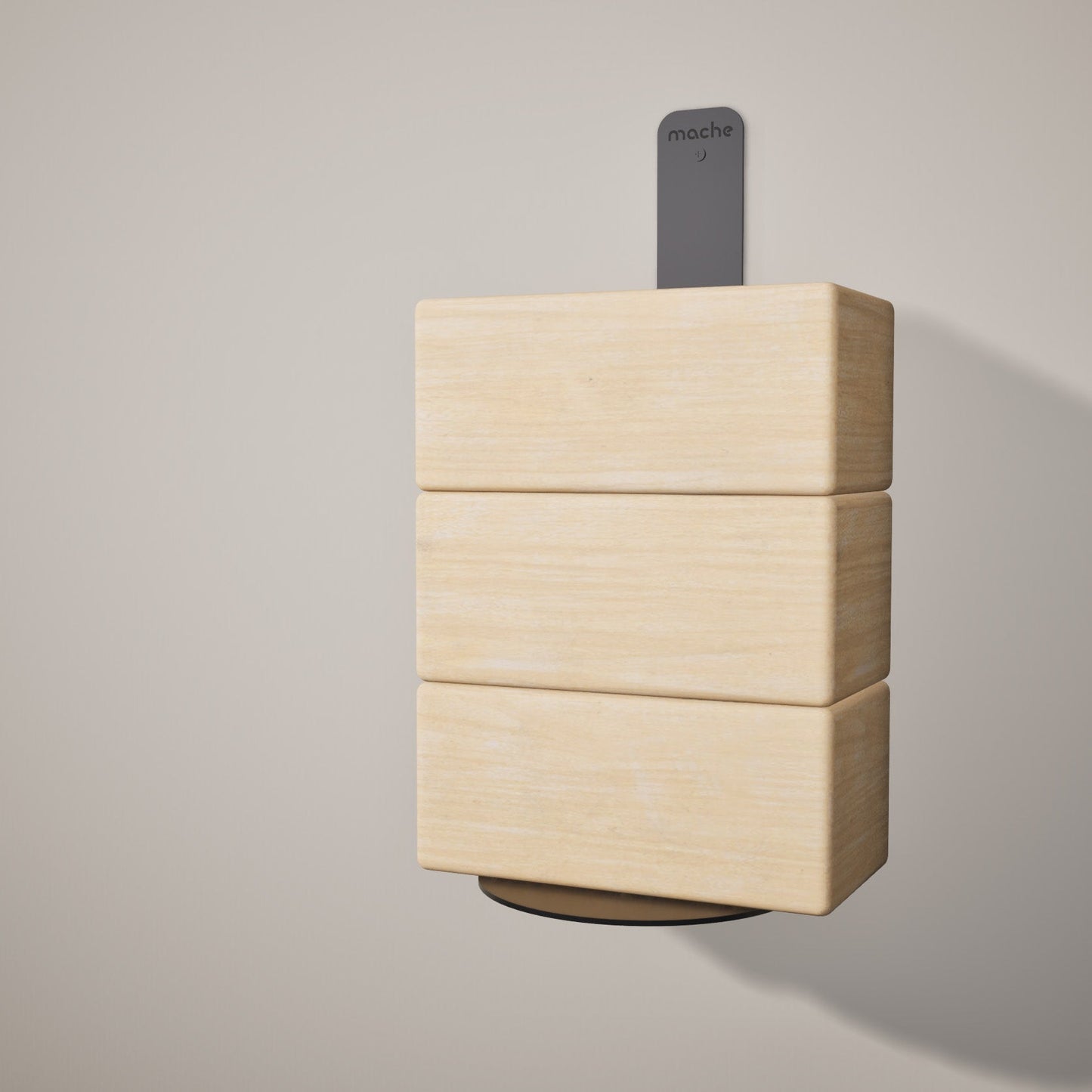 Yoke Yoga Block Wall Bracket | Black
