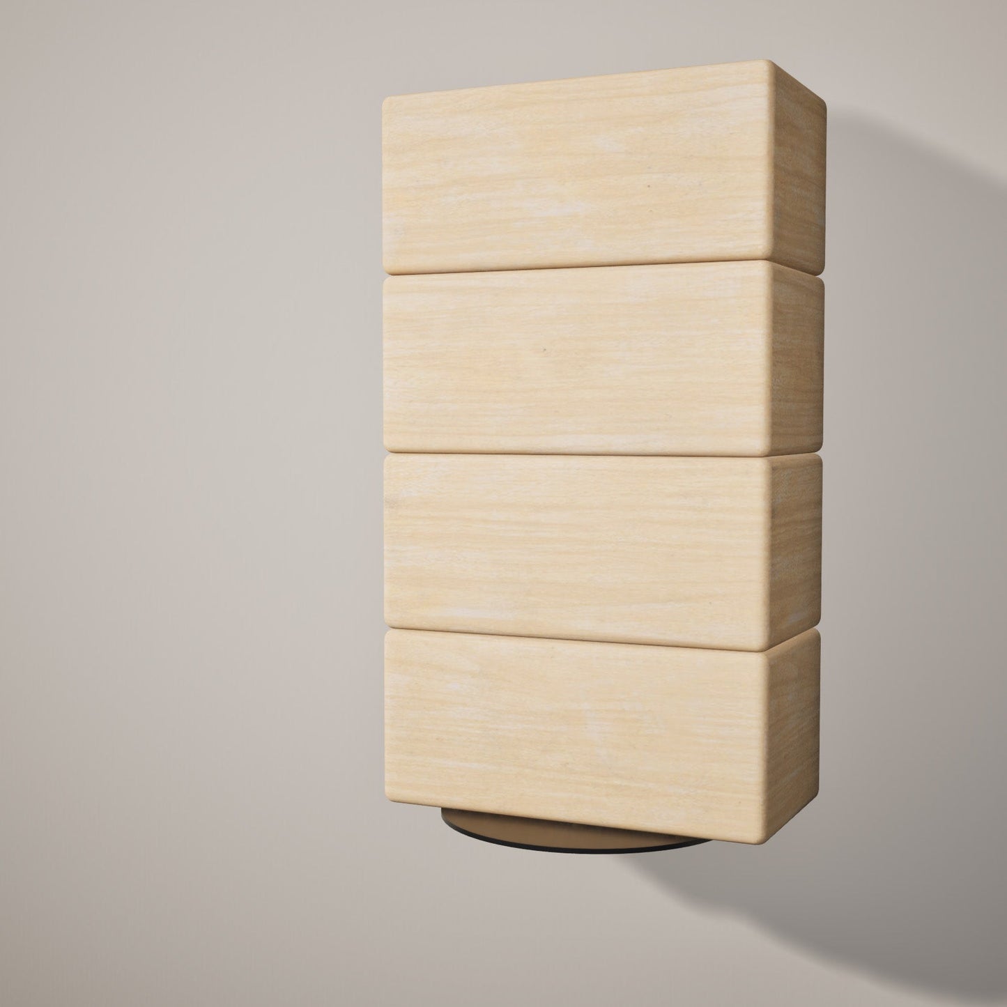 Yoke Yoga Block Wall Bracket | Black
