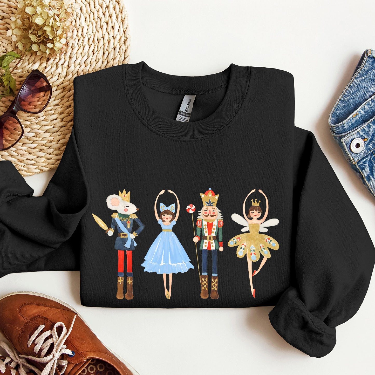 Nutcracker Ballet Christmas Sweatshirt