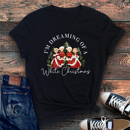 I'm Dreaming Of A White Christmas Movie, Super Soft Tshirt, Classic, Musical