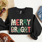 Merry And Bright, Trend, Gorgeous Christmas Sweatshirt