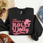 Holly Dolly Christmas, Country Music, Christmas Sweatshirt