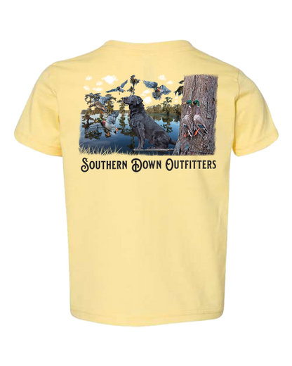 Black Lab Swamp Toddler Tee