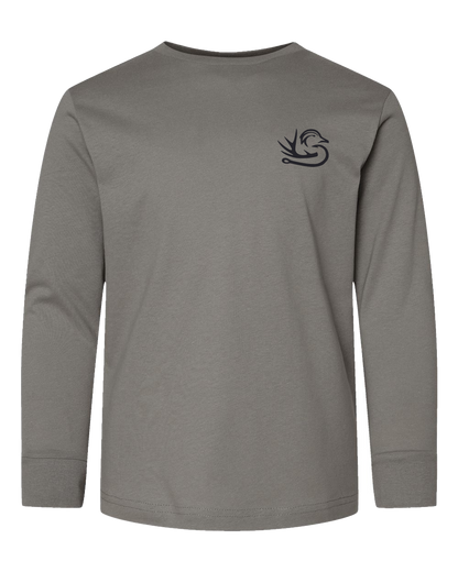 Black Lab Swamp Long Sleeve Youth Tee