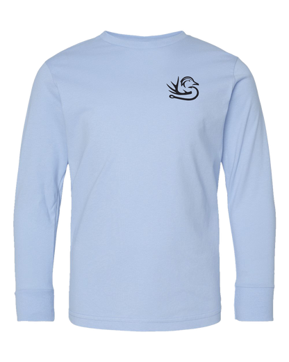 Black Lab Swamp Long Sleeve Toddler Tee