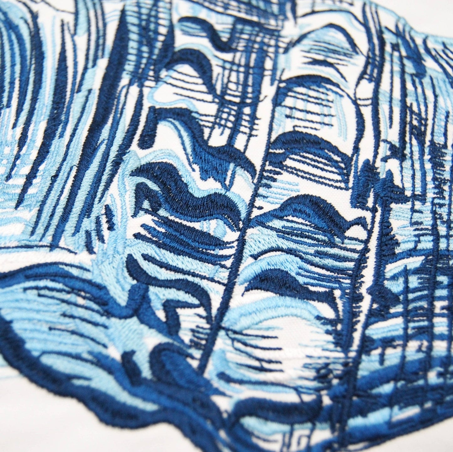 Blue Conch Shell Pillow - Indoor/outdoor Pillow