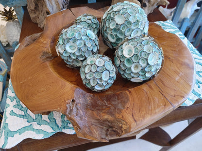 Blue Green Limpet Sphere Ball