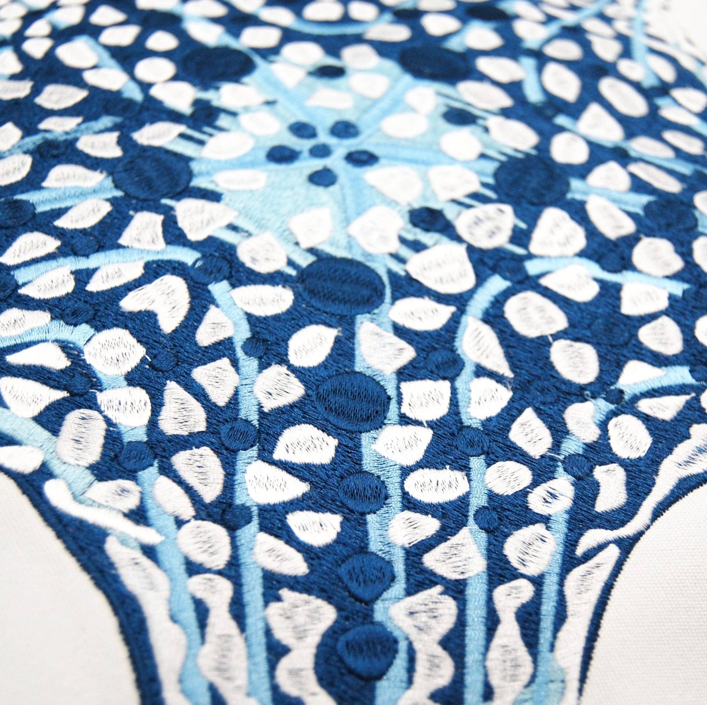 Blue Starfish Indoor/Outdoor Throw Pillow