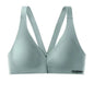 Front Open Seamless Push-Up Bra Wireless Deep V Comfort