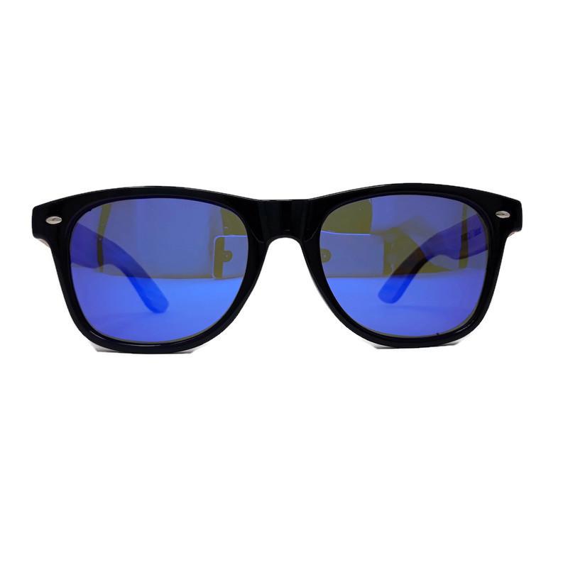 Zebrawood Sunglasses with Blue Polarized Lenses | Kitchen + Metal
