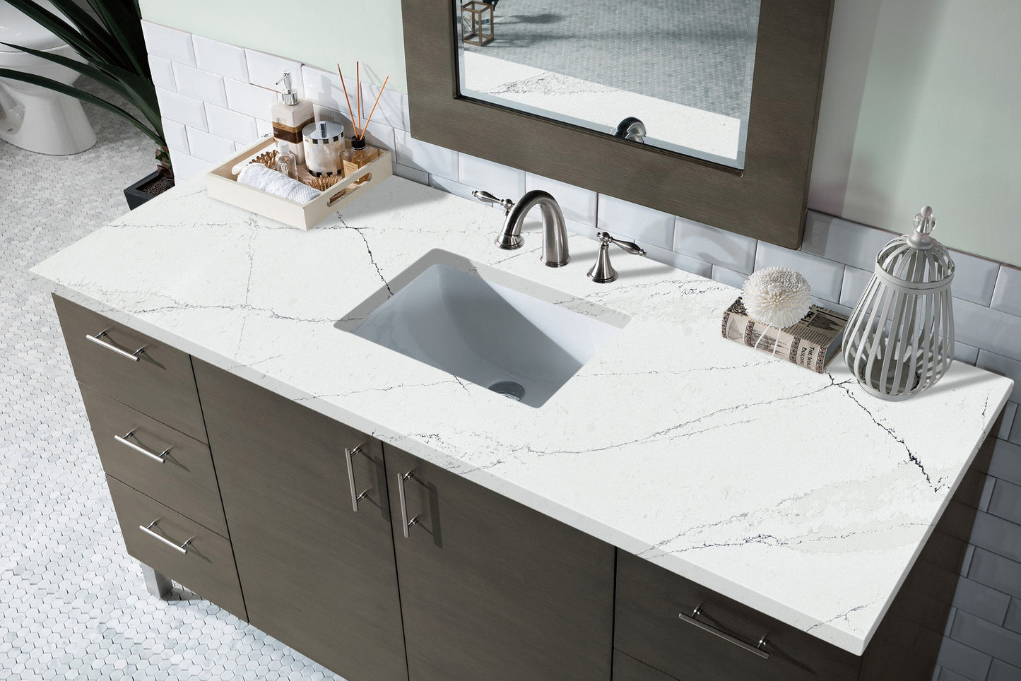 Metropolitan 60" Single Vanity Cabinet