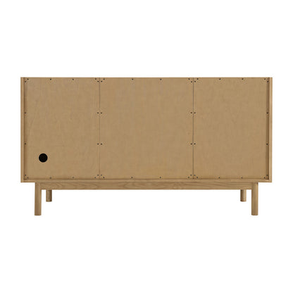 Laurent 60" Double Vanity, Light Natural Oak