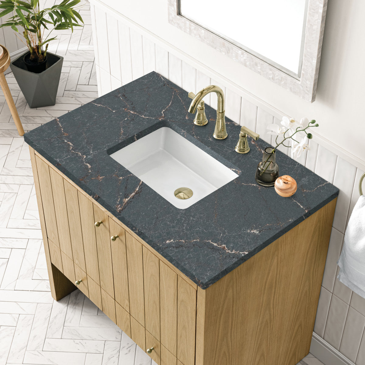 Hudson 36" Single Vanity Cabinet