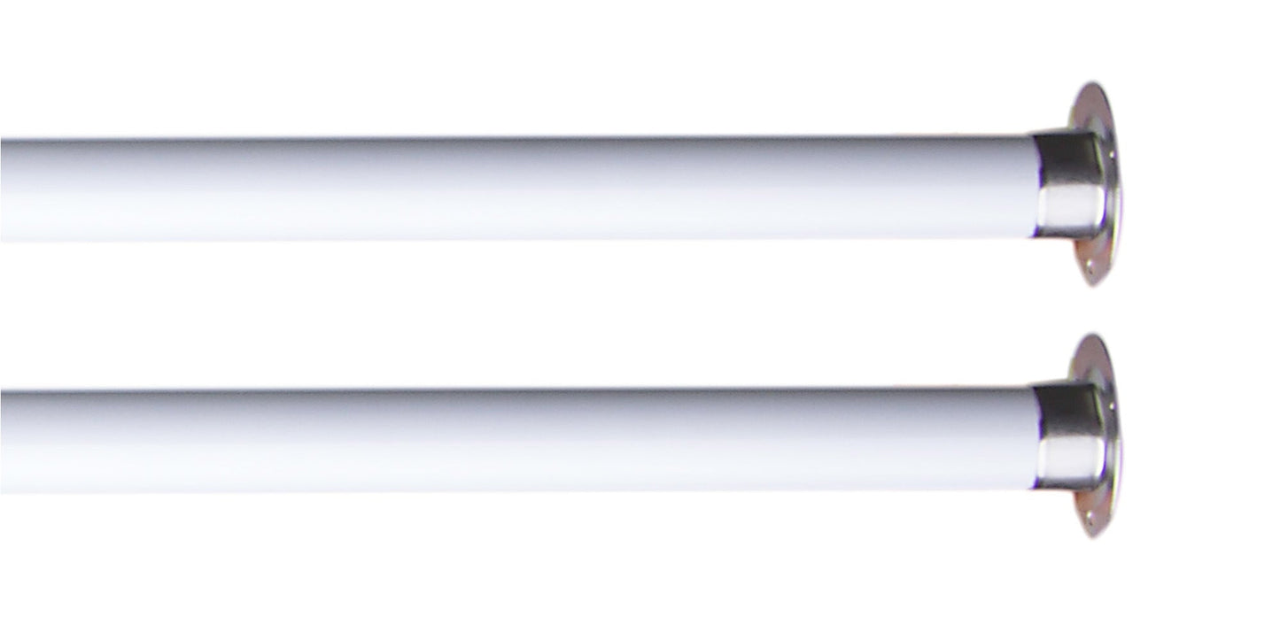 ALFI brand  ABUMSB Undermount Farm Sink Installation Kit 36" White Metal Rods