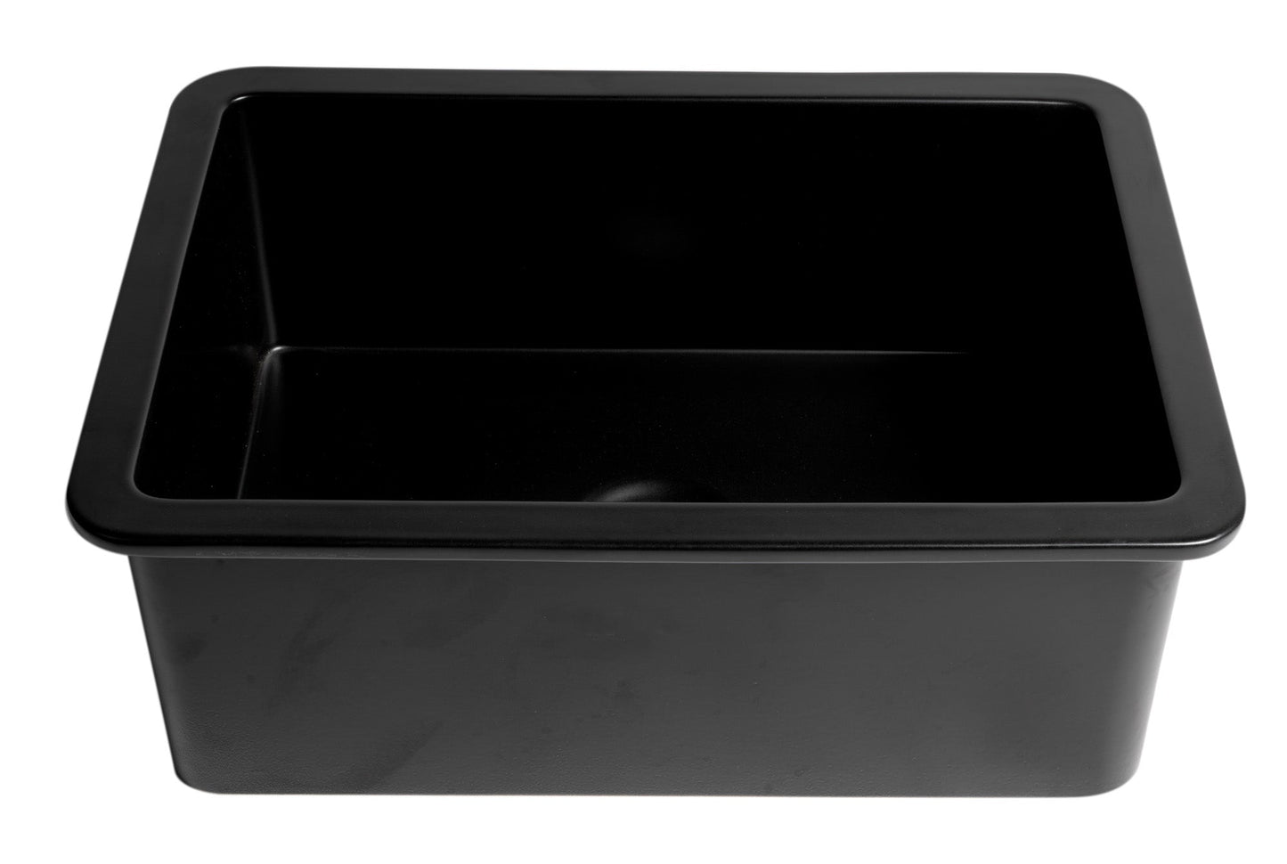 ALFI brand ABF2718UD 27" x 18" Fireclay Undermount / Drop In Firelcay Kitchen Sink