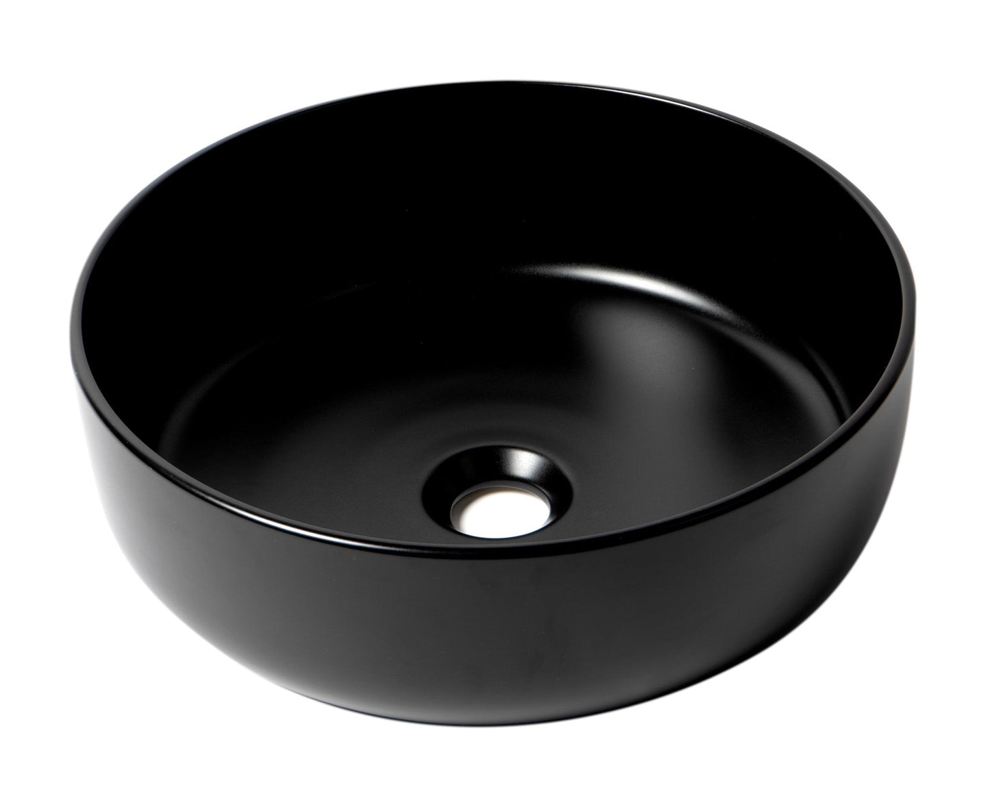 ALFI brand ABC907 15" Round Above Mount Ceramic Sink