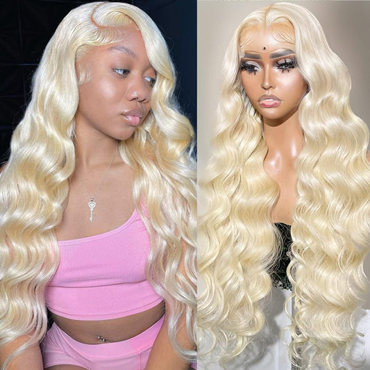 BODY WAVE LACE FRONT WIG HUMAN HAIR -613