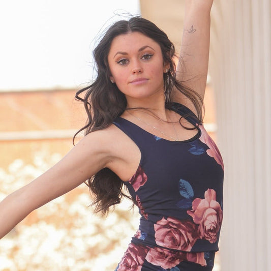 Bodycon Reversible Scoop Neck Tank Top