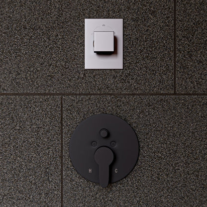 ALFI brand AB9209 Modern Square 3 Way Shower Diverter