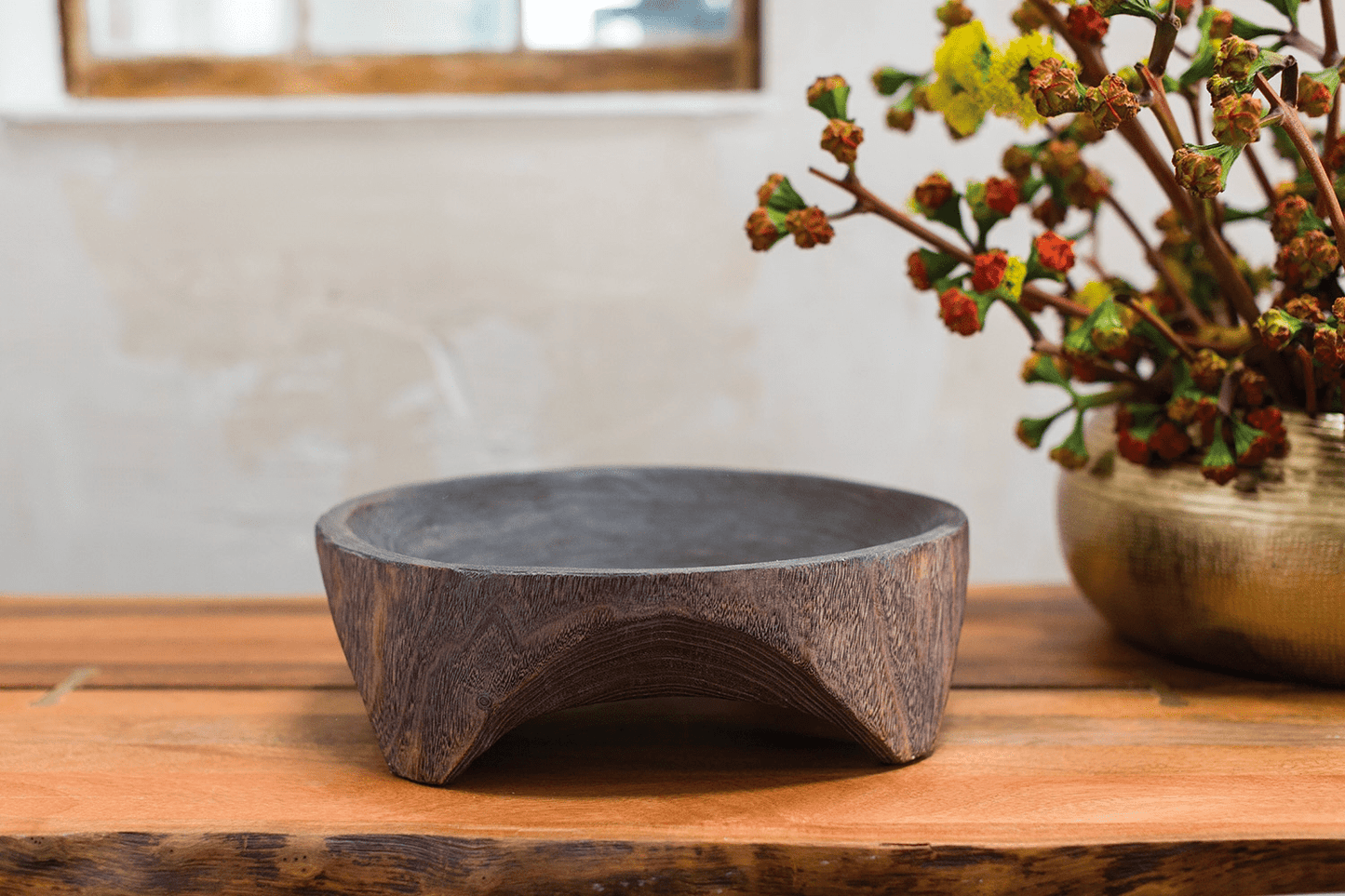 Bol En Bois Display Bowl