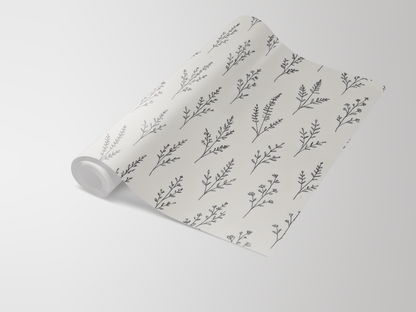 Botanical Linework Wallpaper