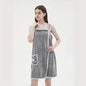 Bowknot Wearable Bath Towel for Adults