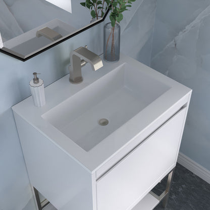 Mantova 23.6" Single Vanity Cabinet