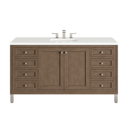 Chicago 60" Single Vanity Cabinet