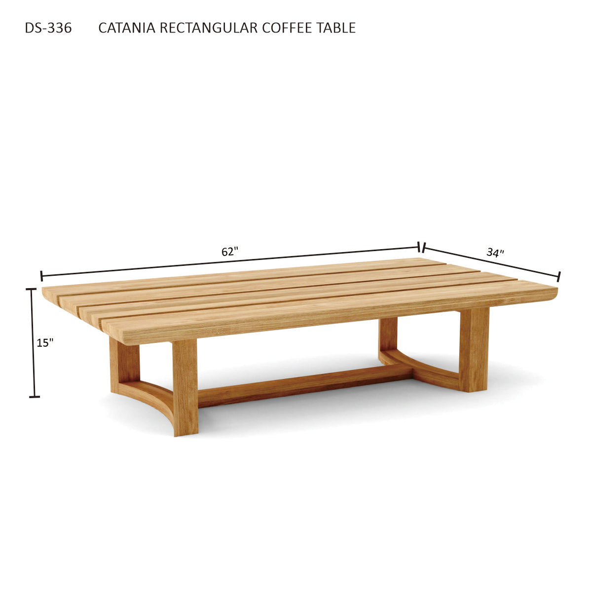 Catania Rectangular Coffee Table
