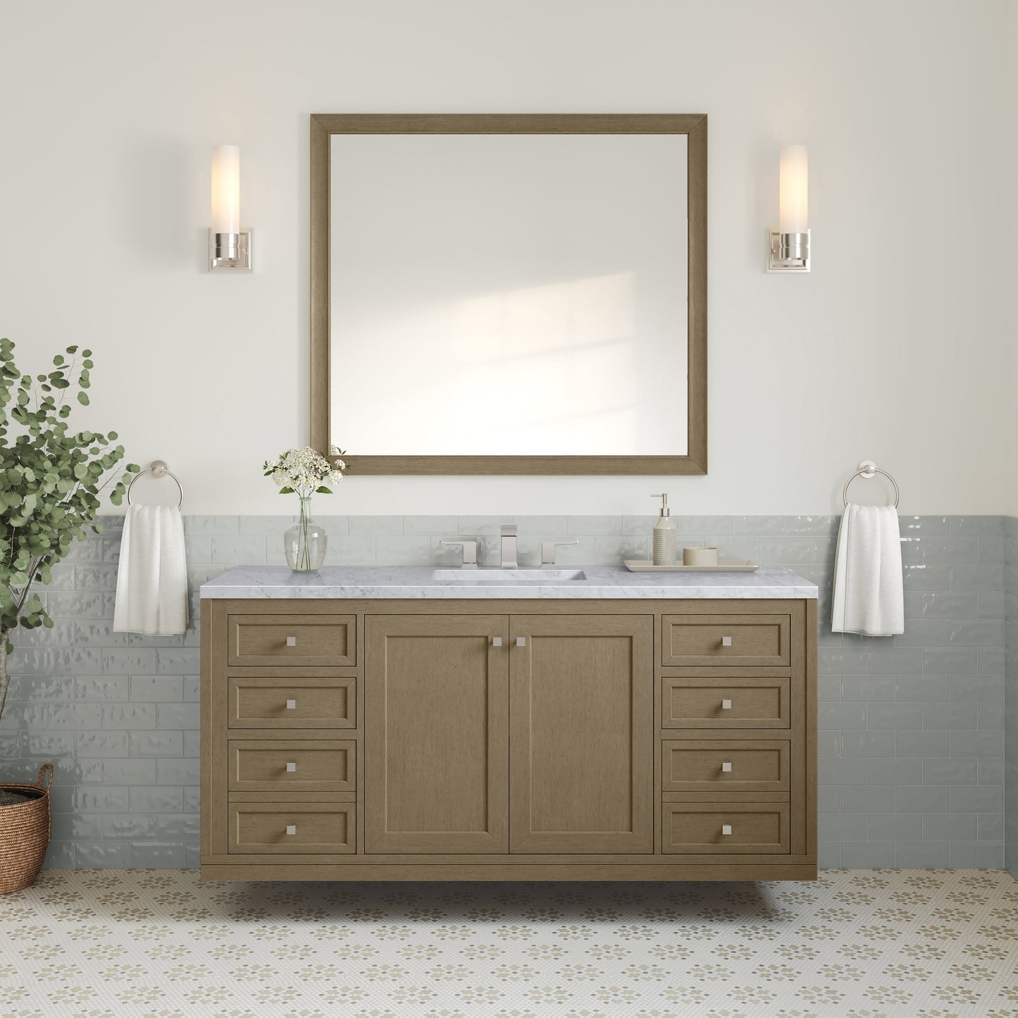 Chicago 60" Single Vanity
