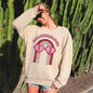 Heart Breaker, Love, Sunglasses, Retro, Sweatshirt, Valentine's Day