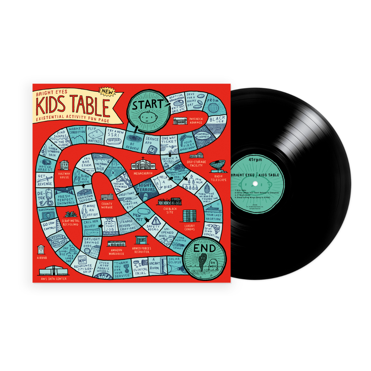 Kids Table Ep (Black VINYL) | Mint (M) Mint (M)