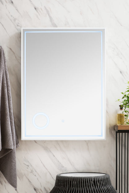 Tampa 23.6" Mirror, Glossy White