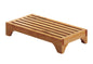 ALFI brand  AB4409 4" Modern Wooden Stepping Stool  Multi-Purpose Accessory