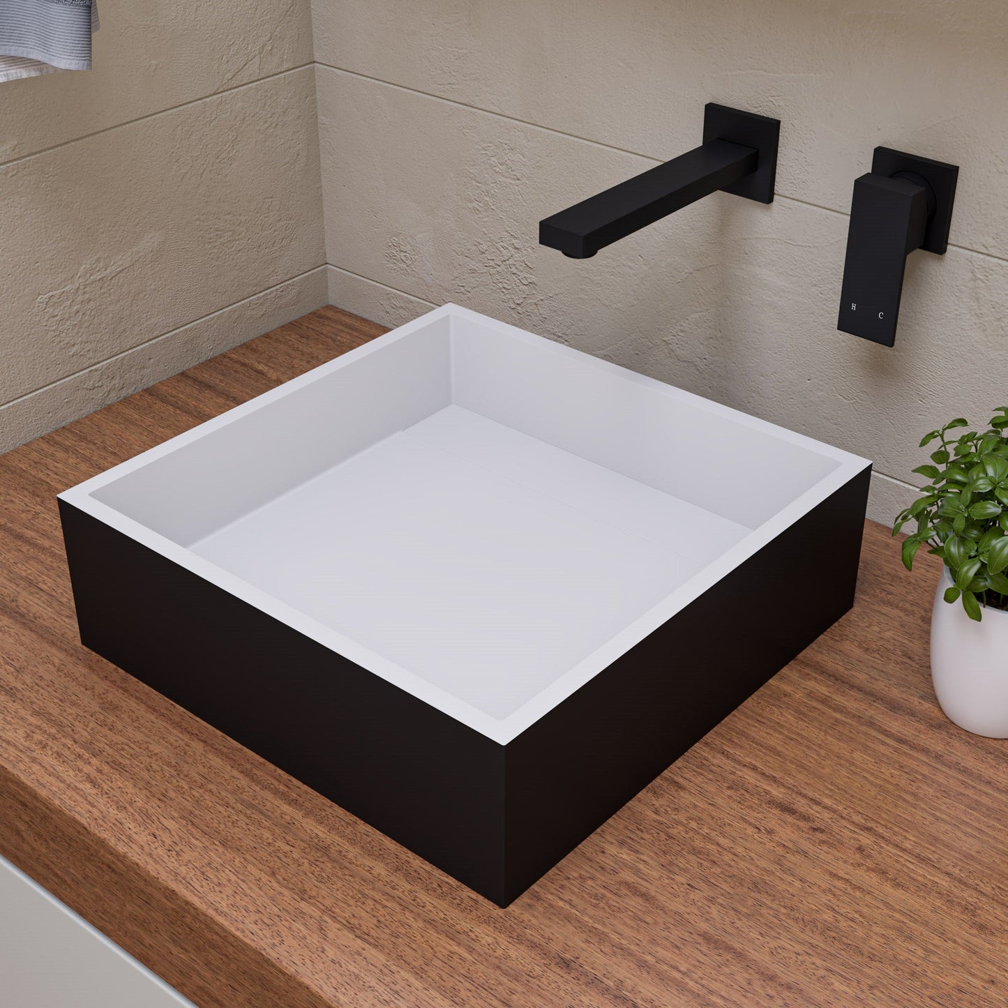 ALFI brand AB1468 Single Lever Wallmount Bathroom Faucet