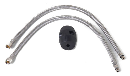 ALFI brand  AB2039 Solid Stainless Steel Commercial Spring Kitchen Faucet