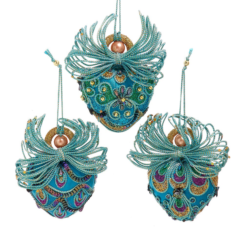 Peacock Fairy Ornament -